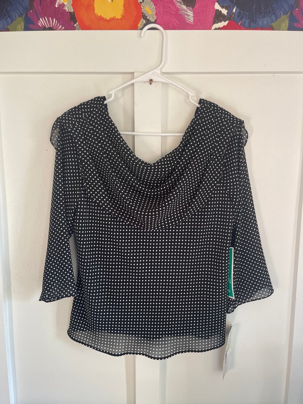 MSK womens large cascade front top